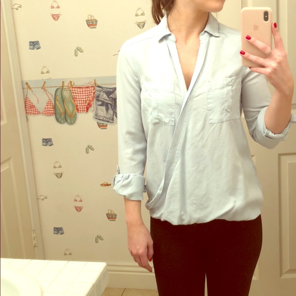 Anthropologie SUPER SOFT cotton blouse